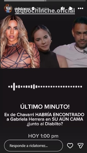 Collage digital con tres personas: una mujer rubia con blusa de red, una mujer de cabello oscuro con top negro, y un hombre con barba y camiseta blanca