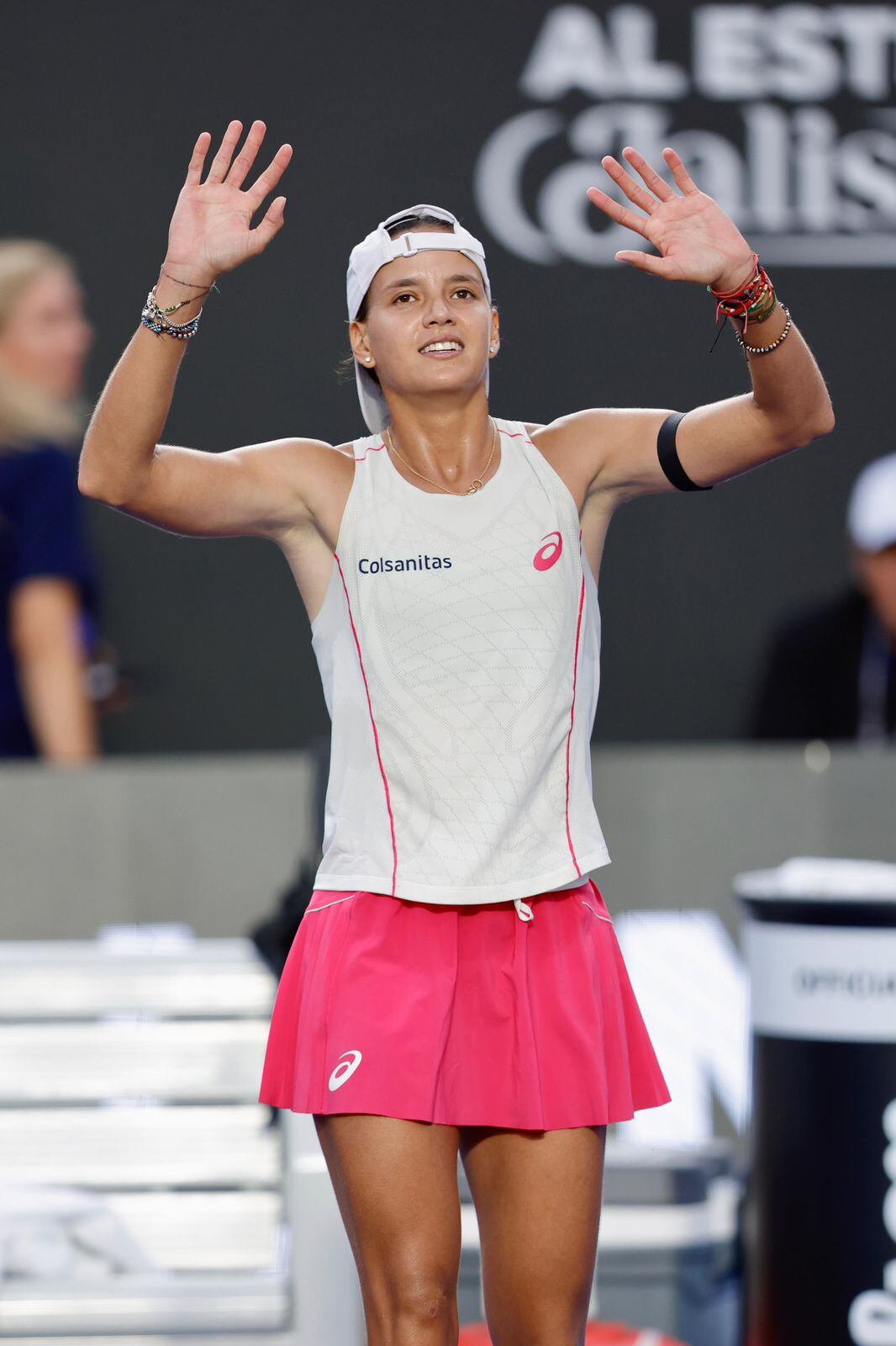 Será la primera final de una categoría WTA 500 para Emiliana Arango como profesional - crédito Cecilia Casla