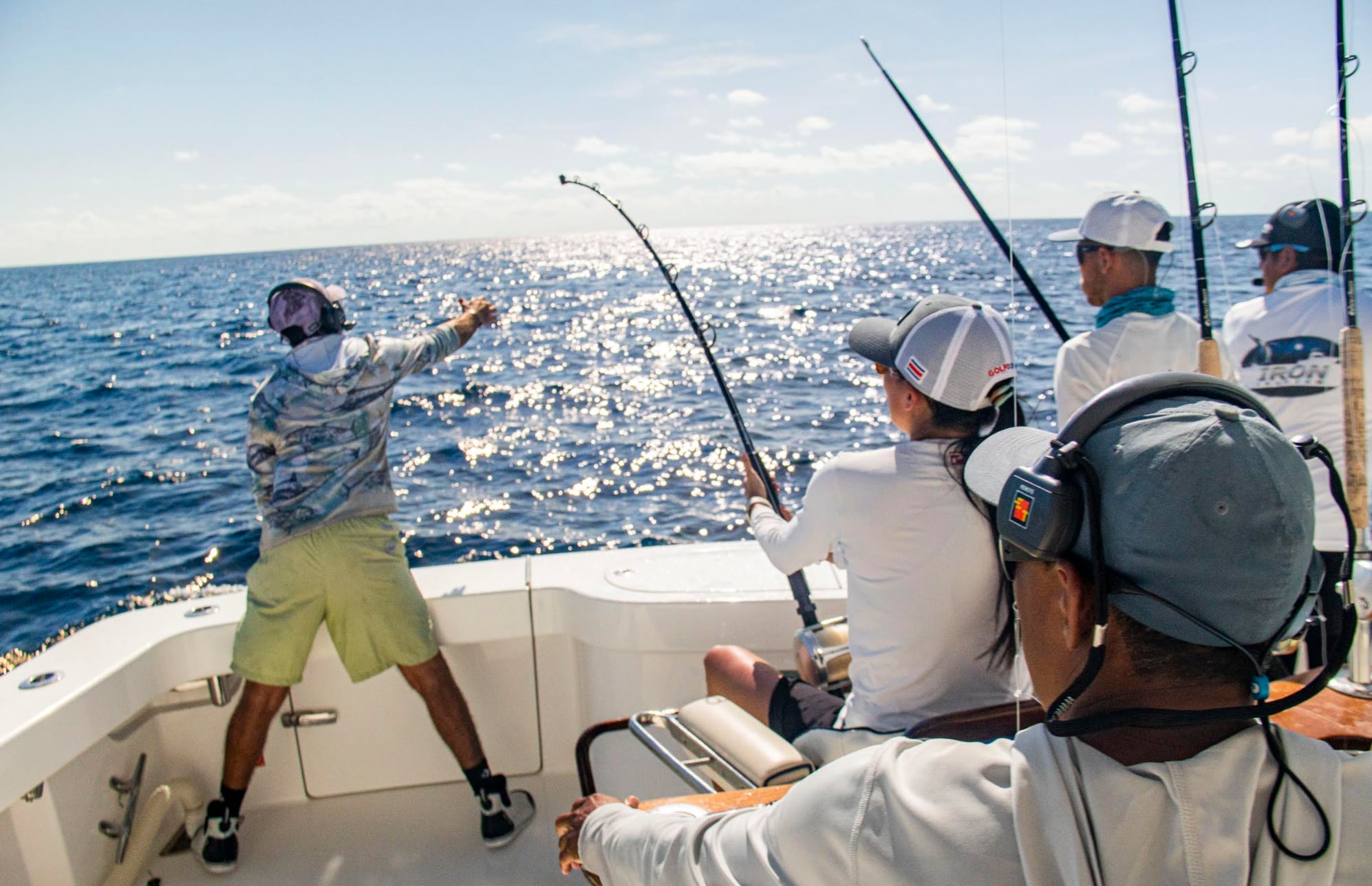 El evento reunió a pescadores nacionales y extranjeros, consolidando a la Zona Sur como destino clave para el sportfishing en Costa Rica. Cortesía: CCK Ketchum