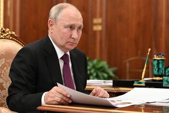 El presidente ruso Vladímir Putin