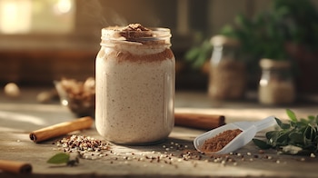 El licuado de quinoa con