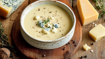 Receta de salsa de queso