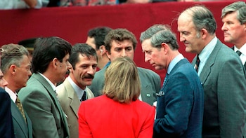 Luego de dejar una ofrenda