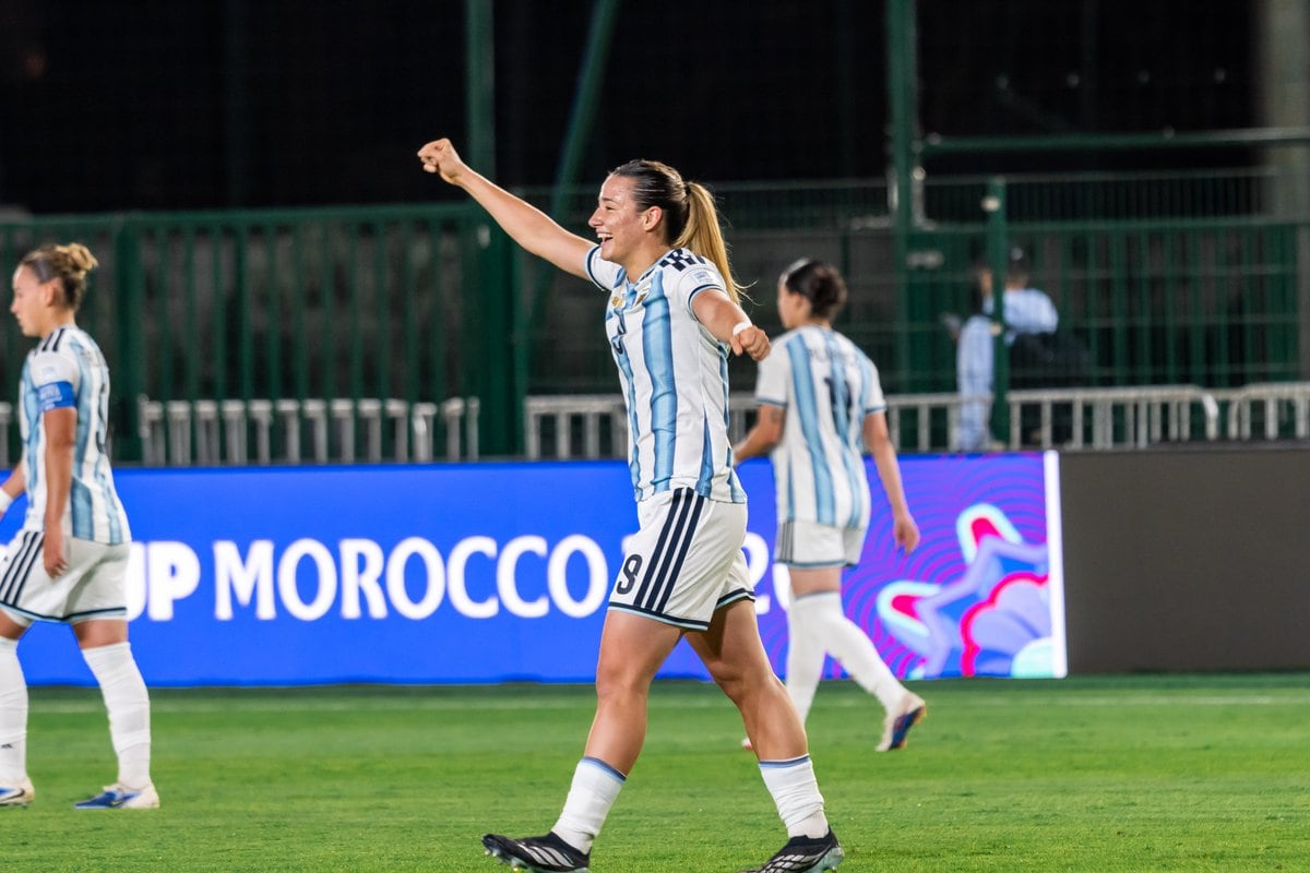 Mercedes Diz fue autora de un hat trick y acumula 6 goles en el torneo