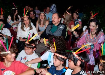 Daniel Ortega y Rosario Murillo