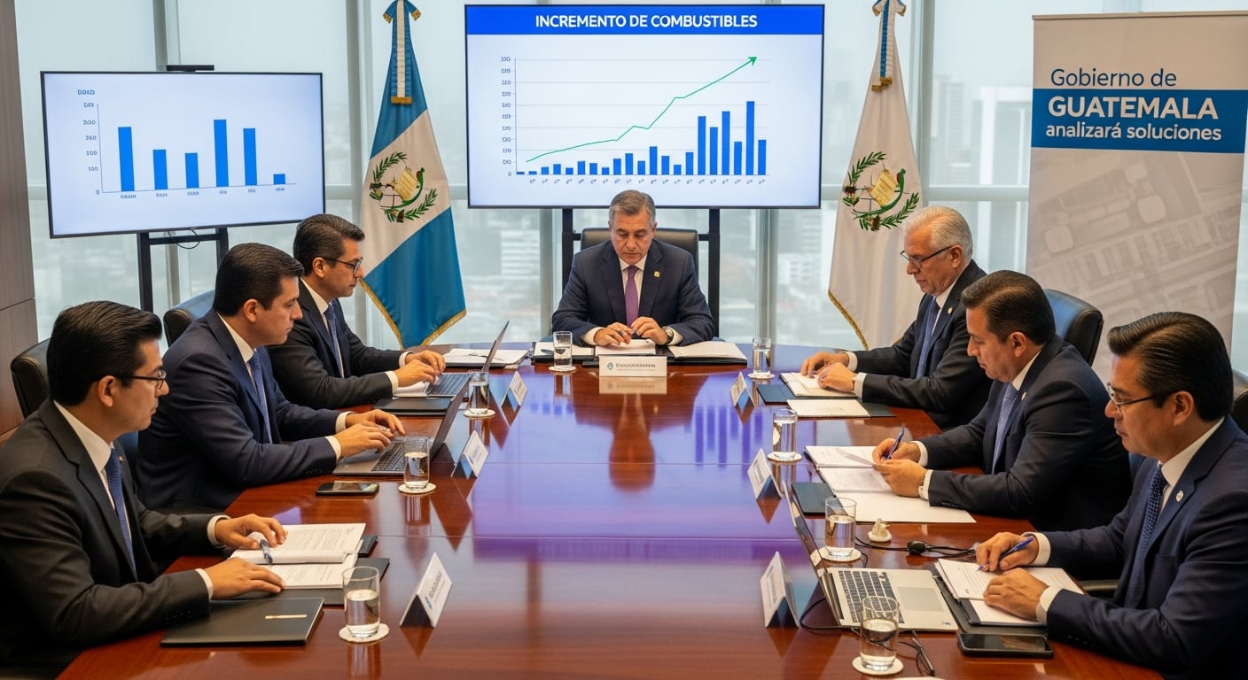 El presidente Arévalo confirma que se analizan medidas tras evaluar el alza de los combustibles