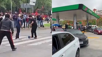 CNTE arma reta de futbol en Paseo de la Reforma en su quinto día de protestas: en Chiapas toman gasolineras