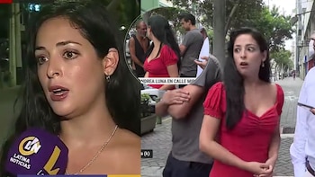 Andrea Luna es insultada por