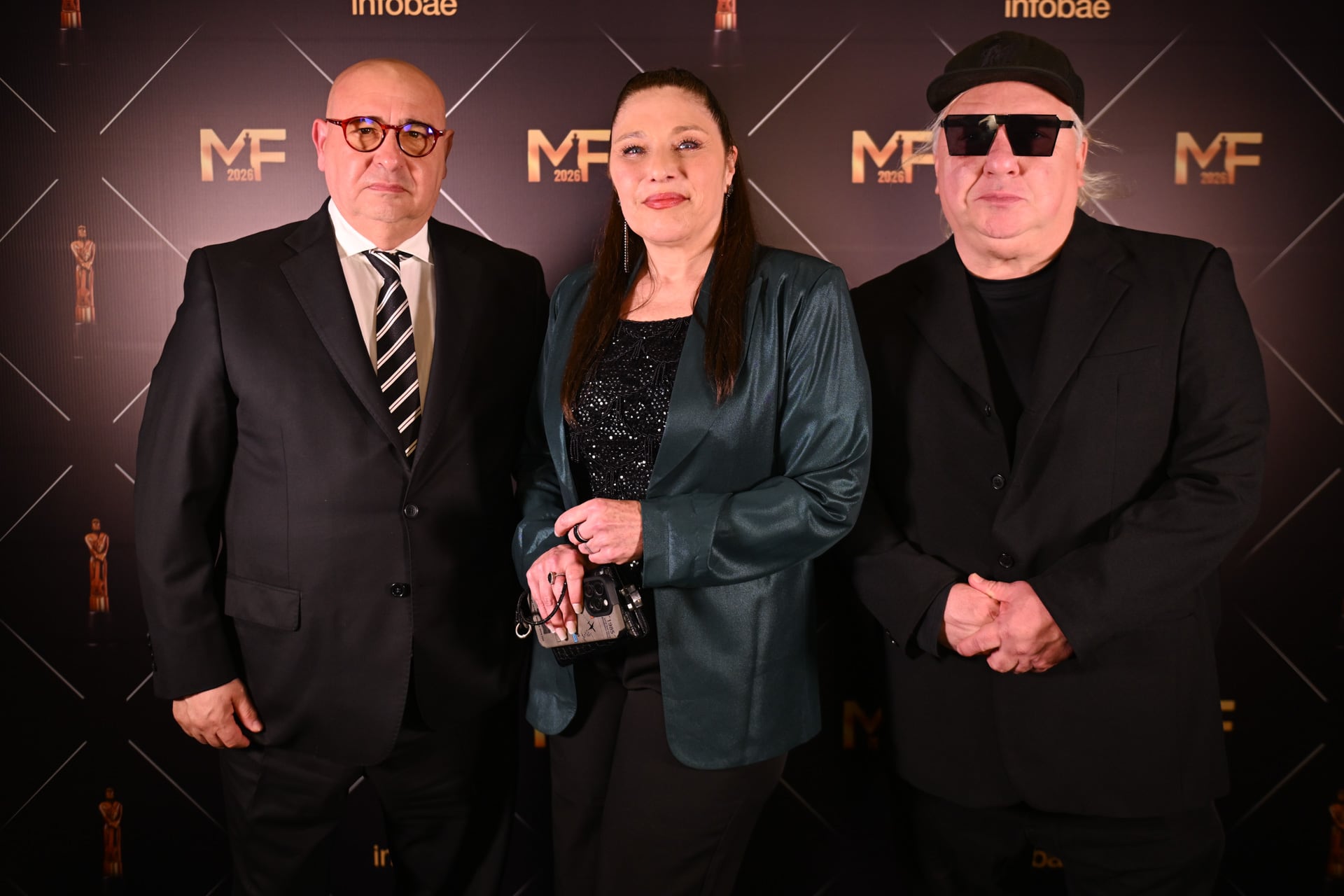 Gabriel Ruocco, Roxana González y Jorge de los Sultanes, del programa Tres de Tres (Radio Continental AM 590)
