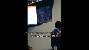 Una estudiante de Huancayo se