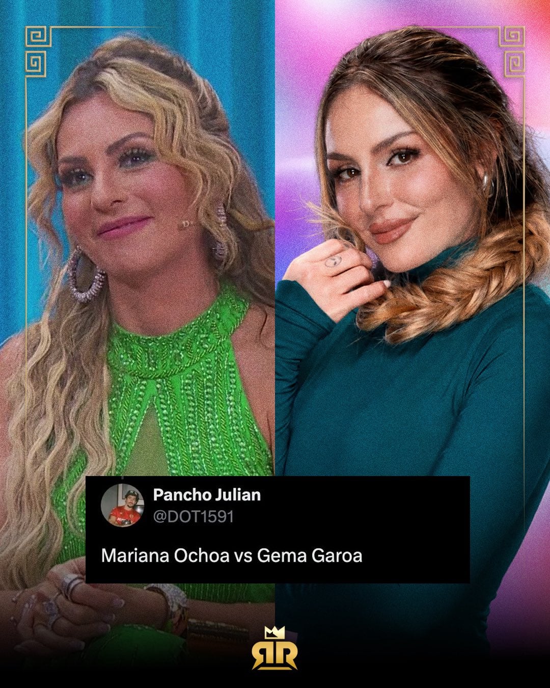 Mariana Ochoa y Gema Garoa concentran las solicitudes del público tras su rivalidad en La Casa de los Famosos México. (X/ @ringroyale)