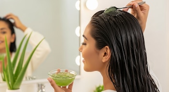 La combinación de aloe vera,