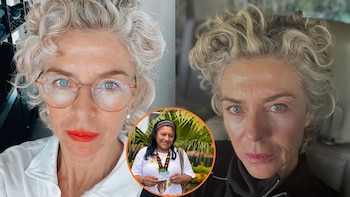 Margarita Rosa de Francisco reaccionó