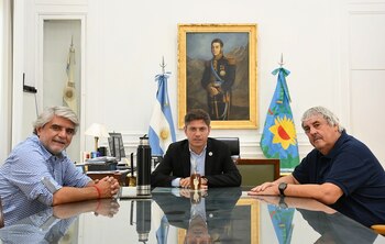 Axel Kicillof, Sergio Romero (líder