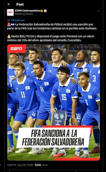 Así se notificó sobre la