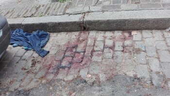 Manchas de sangre en el