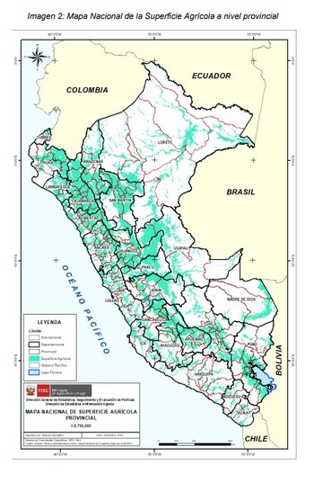 agricultura - superficie de cultivos
