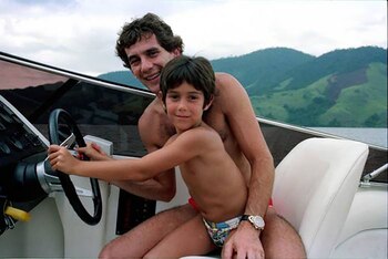 Vacaciones de Ayrton Senna