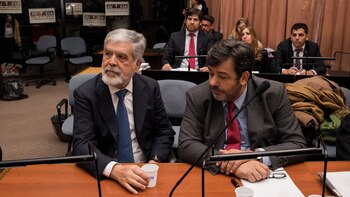 Julio De Vido durante un