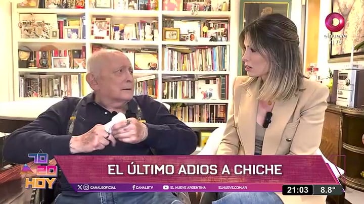 Chiche Gelblung tras ser dado de alta de una de sus últimas internaciones: “Me sentía en deuda”