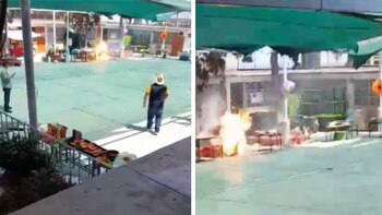 Explosión de tanque de gas