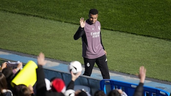 El Real Madrid se entrena