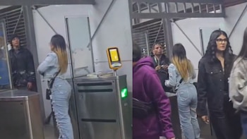 Mujer que revendía pasajes en