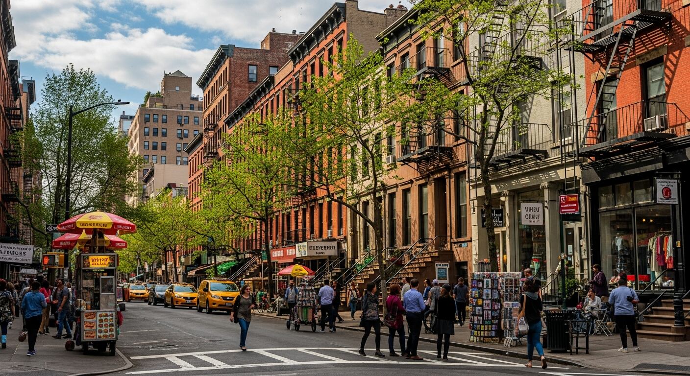 La ciudad de Nueva York se encuentra entre los estados más caros para vivir durante 2026. Foto: Infobae