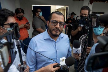 El precandidato a la Presidencia