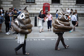 Protesta contra el gobierno de