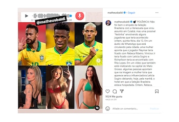 Fiesta de jugadores de Brasil