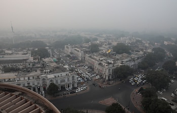 Contaminación en Nueva Delhi EFE/EPA/RAJAT