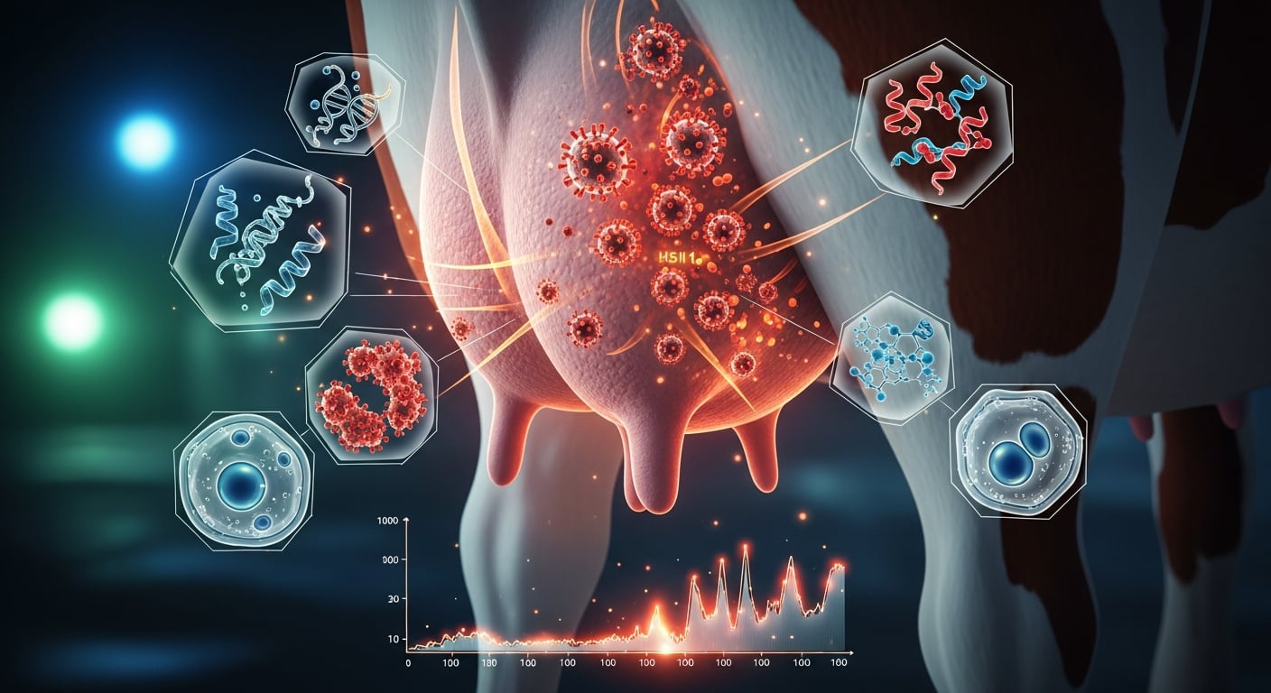 La seroprevalencia positiva en el 90 por ciento de los animales sugiere que el virus se transmite con alta eficacia dentro de los rebaños lecheros (Imagen Ilustrativa Infobae)