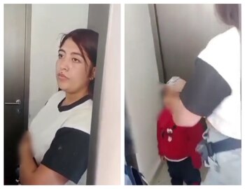 Las mujeres ingresaron al inmueble