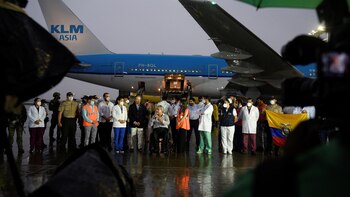 El mandatario Lenín Moreno y