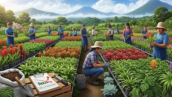 La industria ornamental de Guatemala busca recuperar competitividad tras la caída de ingresos