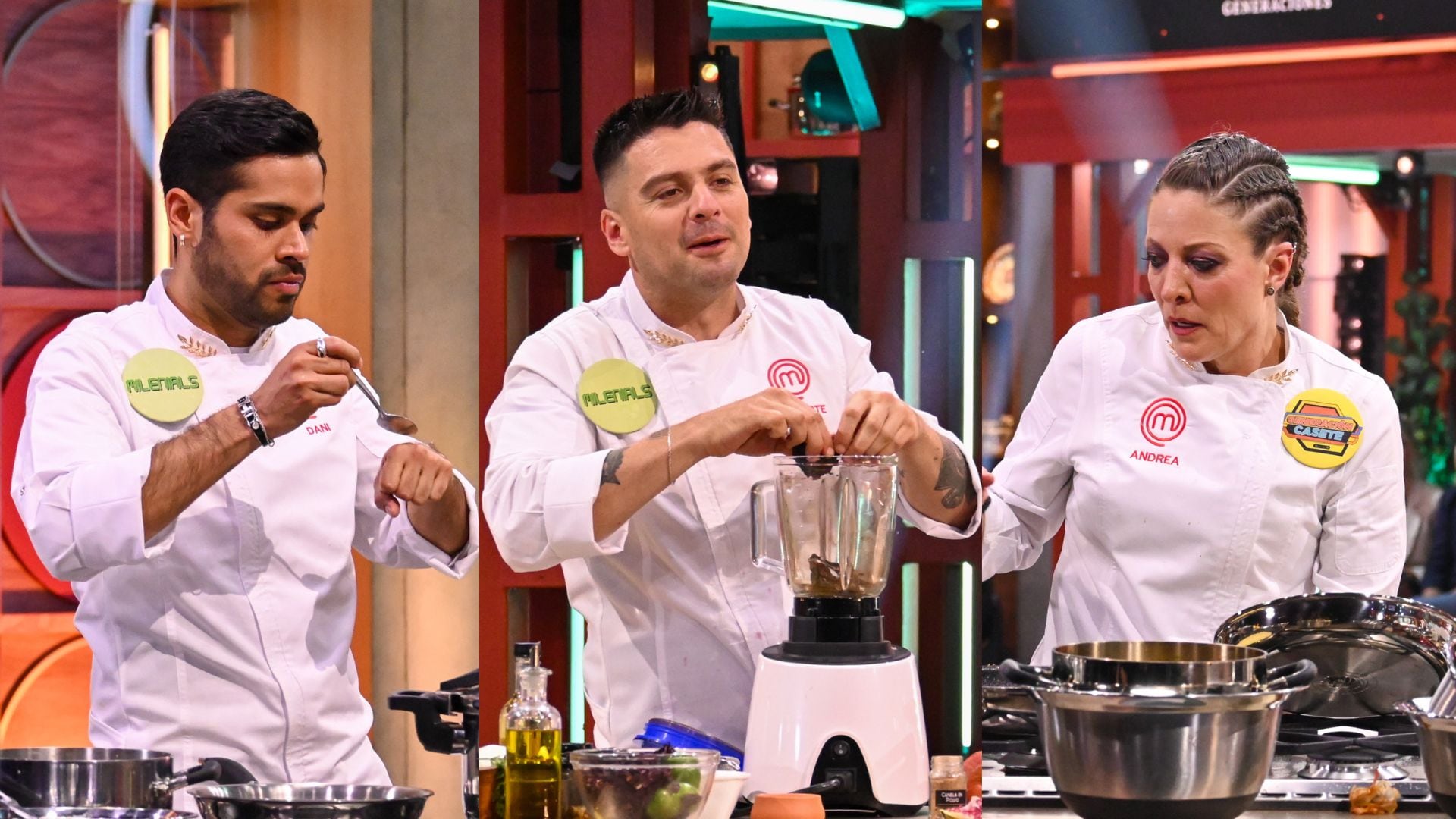 En el último episodio de la temporada, los finalistas estuvieron acompañados de sus excompañeros y familiares.