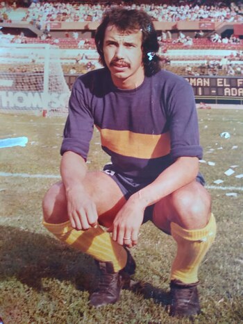 Juan Ramón, con la casaca