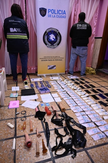 El prostíbulo se escondía como una casa de masajes