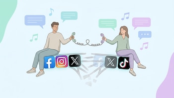 Las pausas en las redes sociales impulsan más mensajes directos entre amigos y familiares