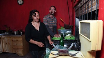 Juntos en la cocina de