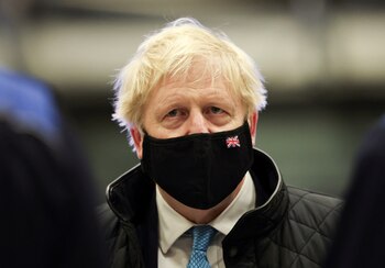El primer ministro Boris Johnson