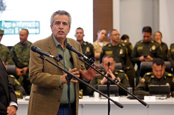 Luis Fernando Velasco supuestamente estuvo implicado en el escándalo de la Ungrd: Mauricio Dueñas Castañeda/Efe