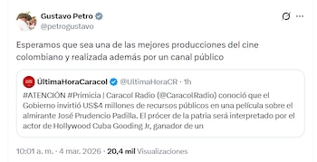 - crédito @petrogustavo/X