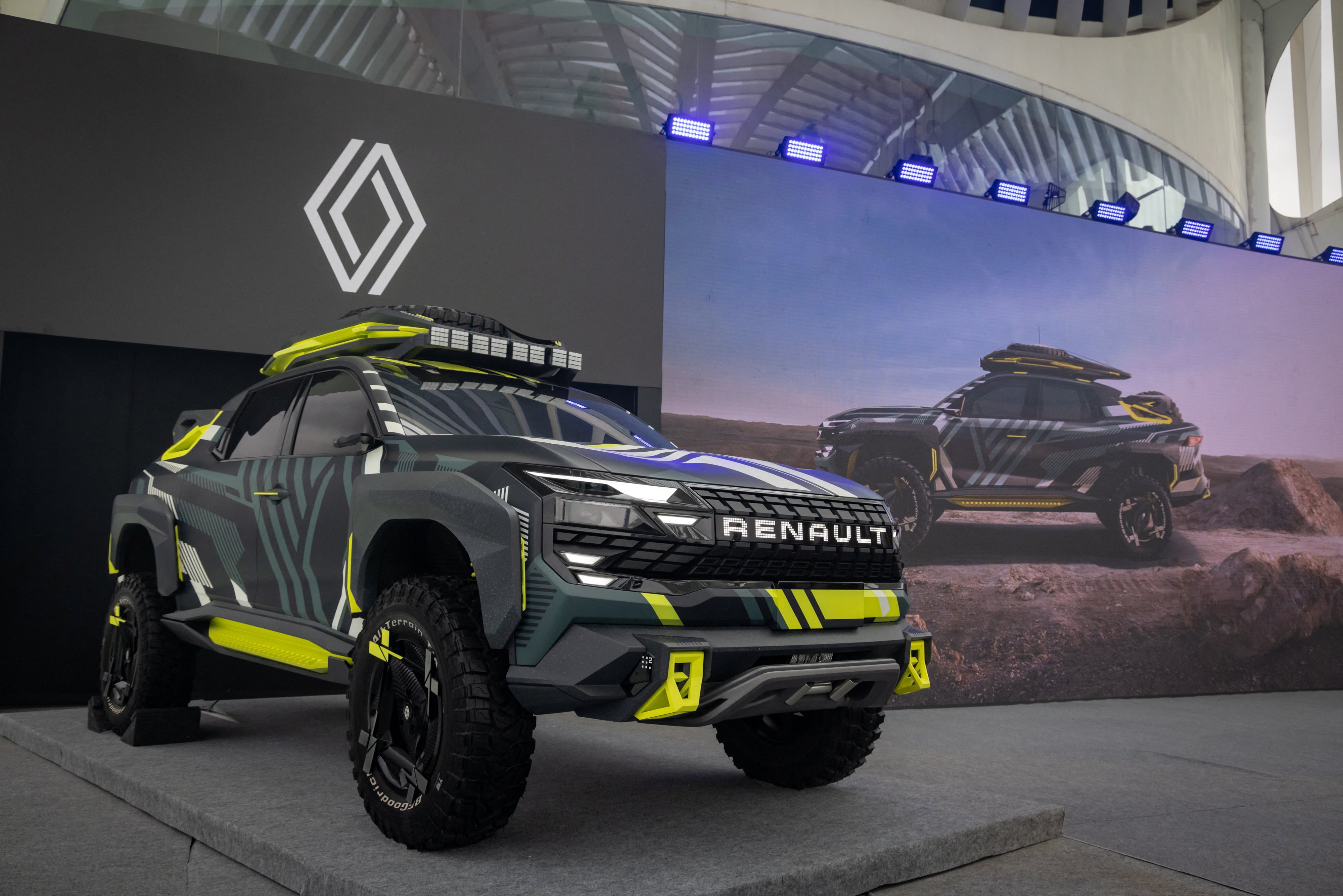 La pick-up Renault Niagara Concept se empezará a fabricar este año en Córdoba. Probablemente sea el lanzamiento industrial más significativo de 2026. Rodolfo Buhrer/Renault/Handout via REUTERS ATTENTION EDITORS - THIS IMAGE HAS BEEN SUPPLIED BY A THIRD PARTY. NO RESALES. NO ARCHIVES