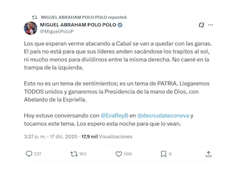 El representante Miguel Polo Polo