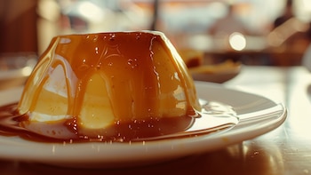 Cómo preparar flan de cacahuate,