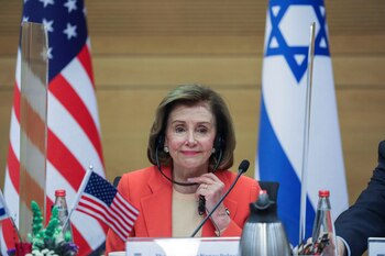 La presidenta de la Cámara de Representantes de Estados Unidos, Nancy Pelosi