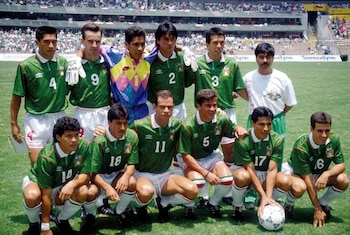 Selección Mexicana, Atlético de Madrid, Jorge Campos, Luis García, selecccion mexicana 1993