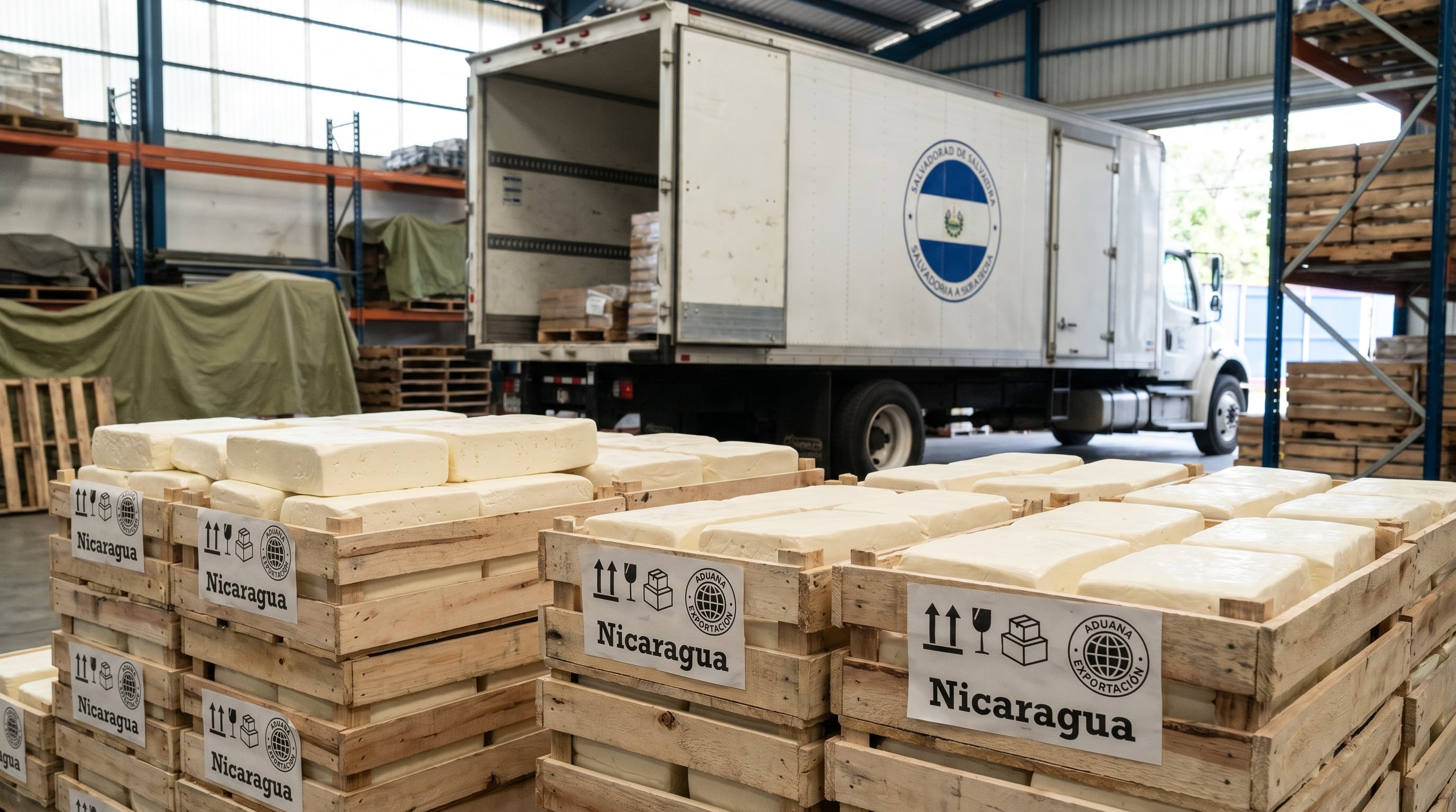 El Salvador importó 12 millones de kilos de queso nicaragüense solo en el primer trimestre de 2026, incidiendo en los precios locales. (Imagen Ilustrativa Infobae)